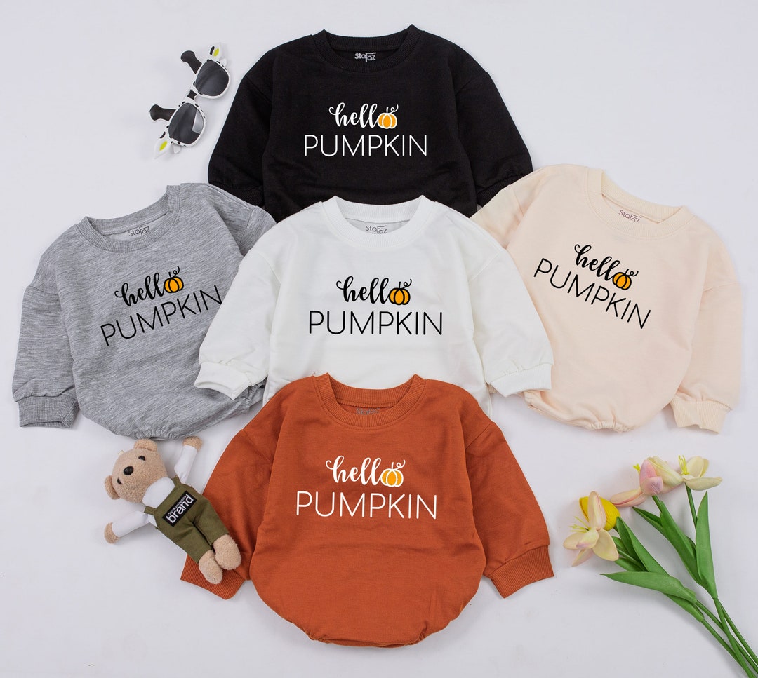 DUUDUU Baby Lovely Pumpkin Romper