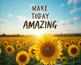 Make today amazing social media post