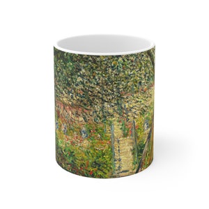 The Garden at Vétheuil Mug 1889 | Claude Monet Mug | Dishwasher and Microwave safe! | Monet Coffee Mug | Monet Gifts