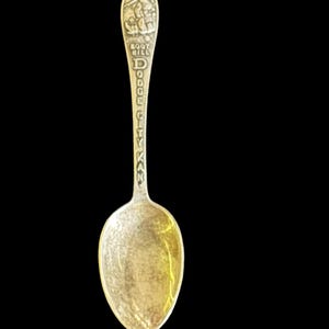 Dodge City Kansas  Antique Souvenir Spoon 20 Grams Sterling Silver  #1009