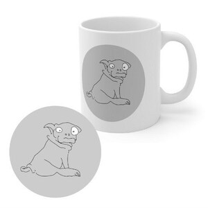 Very dignified Pug Mug