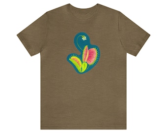 Venusfliegenfalle II Kurzarm T-Shirt