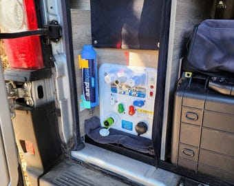 RV water filter mounting bracket