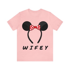 Disney thema vrouw shirt, verwende vrouw shirt, Disney huwelijksshirt, trouwshirt cadeau, aangepaste Disney shirt