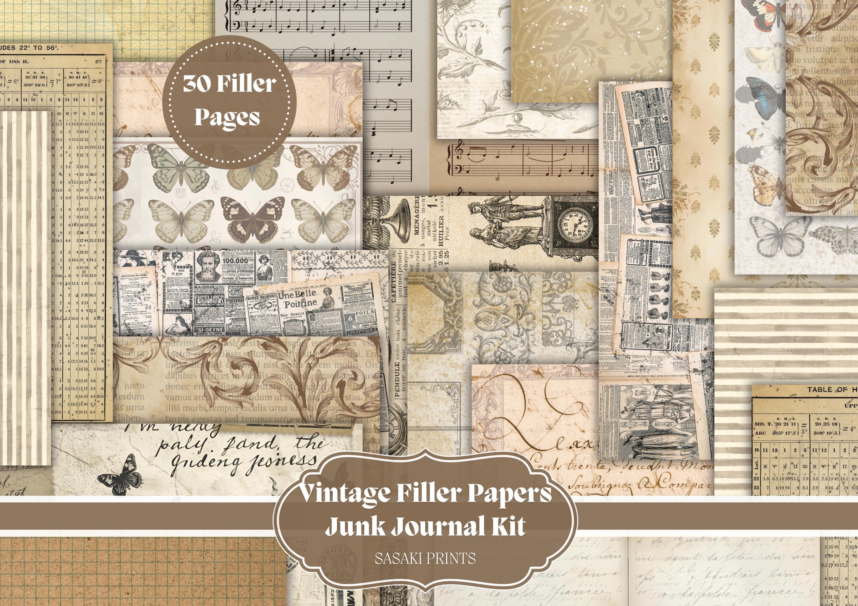 Junk journal - Etsy 日本