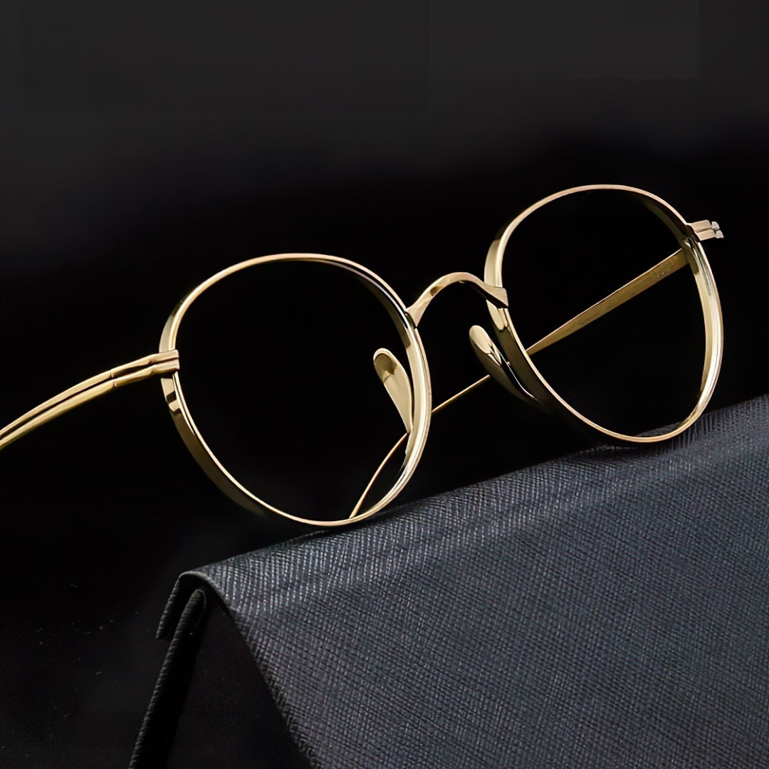 Thin Oval Glasses Etsy Canada