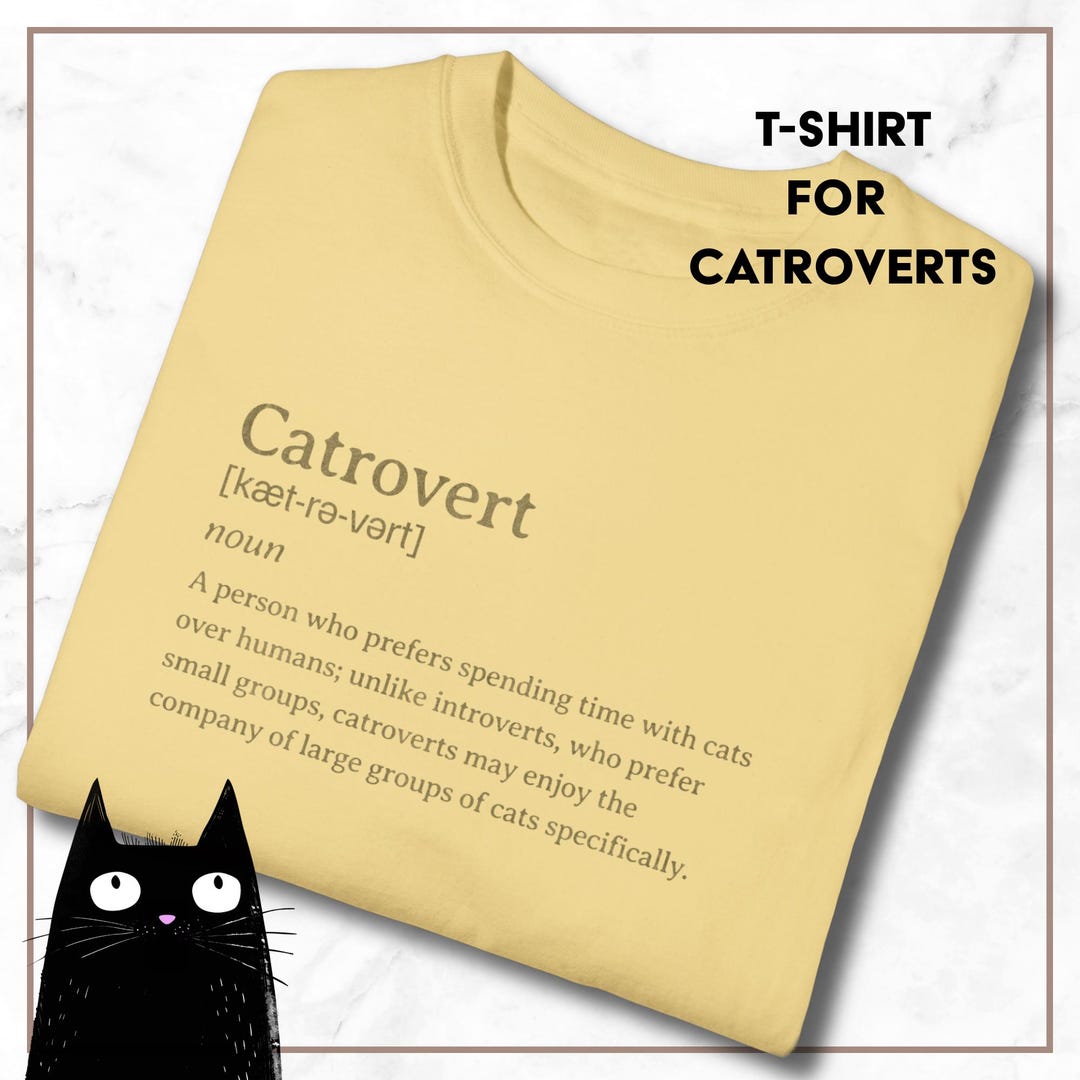 Women's Felinetrovert Definition Tee main image 0