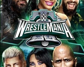WWE WrestleMania 40 [XL] - Night 1 & 2 [DVD] [Bluray/Bundle] [Read Description]