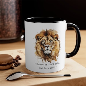 C. S. Lewis Chronicles of Narnia Aslan Accent Coffee Mug, 11oz