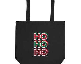Feestelijke draagtas van biologisch katoen: Happy Ho Design (40,6 x 37,4 cm)