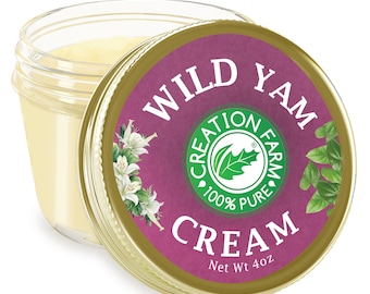 Anna's Secret: Wild Yam Cream - Creation Farm 4oz