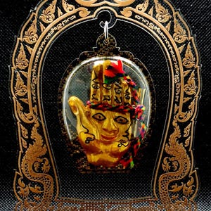 Magic Gambling Hand Of Ghost Prai Oil Dice Takrut Magic Charm Wealth Fortune Lucky Money Rich Succeed Collectible Prai Oil From Thailand
