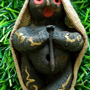 Kuman Thong Coffin Nails Spirit of Infant Yantra Thai Amulet Voodoo Haunted Talisman From Thailand