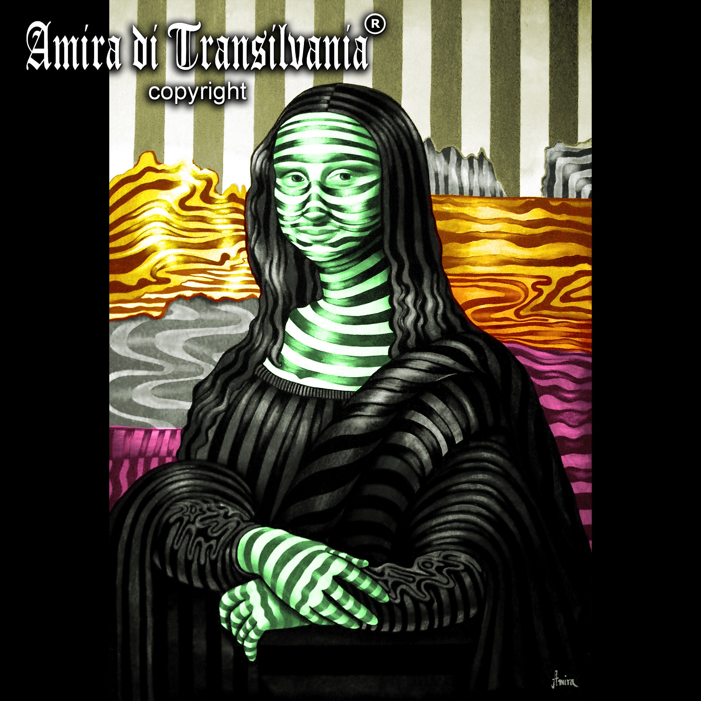 モナリザ ポップアート プリント: レオナルド ダ ヴィンチ、ルーブル