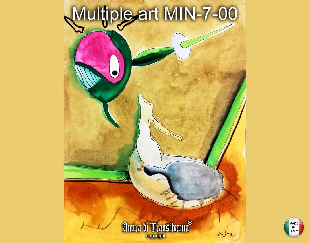 Constructivism Art Painting, Watercolor Abstract Suprematism Drawing ...