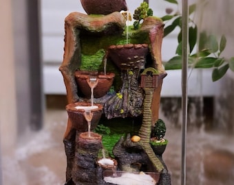 Beton Innenwasserbrunnen: Gartendekor