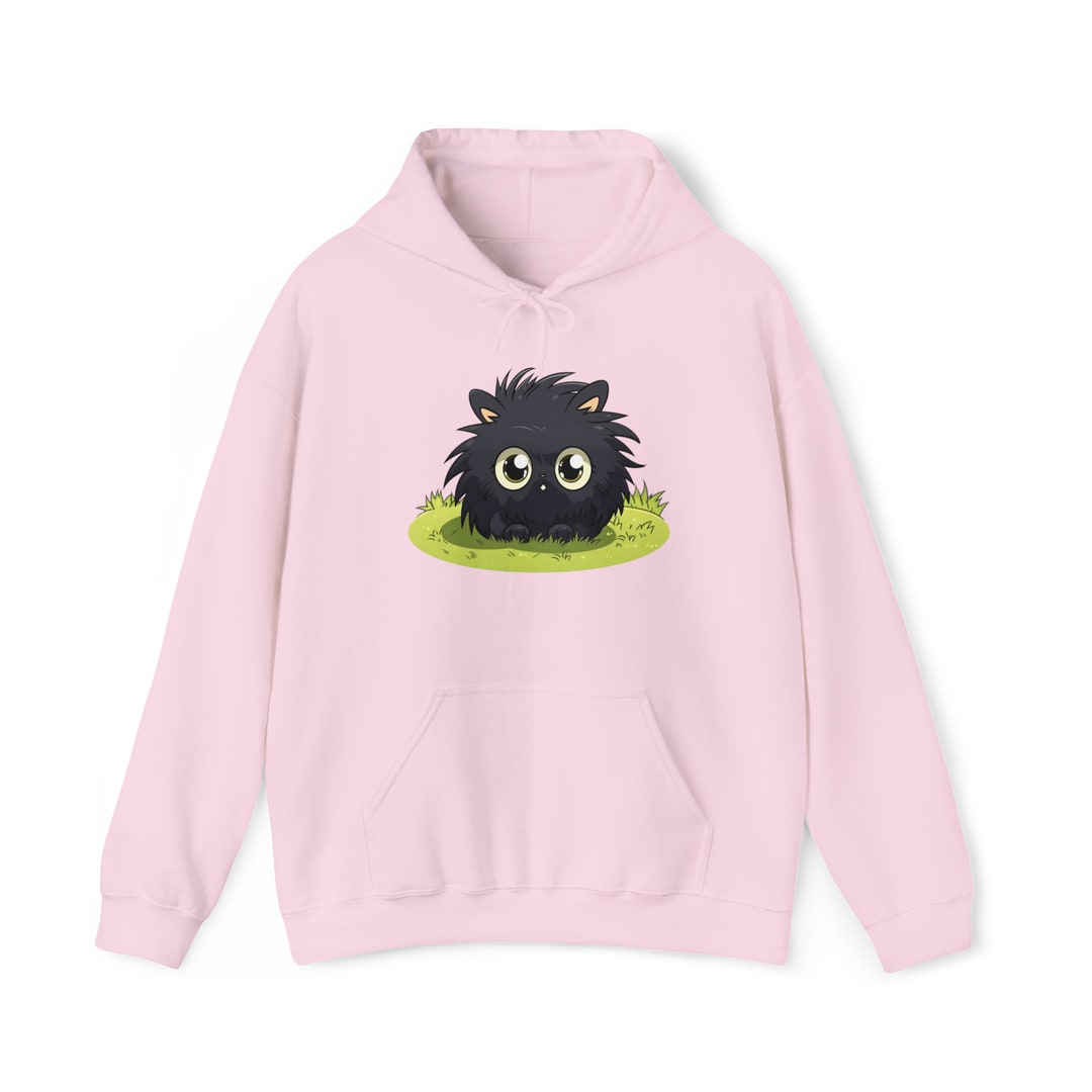 Light pink anime hoodie Clearance