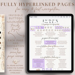 PLR Journal Bundle Manifestation Mastery, PLR Manifest Journal Digital, PLR Law Of Attraction Journal Digital, Abundance Mindset Journal with Resell Rights, Undated Hyperlinked Manifesting Planner Template, Guided LOA Manifestation, Manifesting Guide