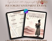 PLR Forgive Your Parent Journal Digital Guided Self-Therapy Planner DFY Childhood Trauma Healing Guide Forgiveness Workbook Template Resell