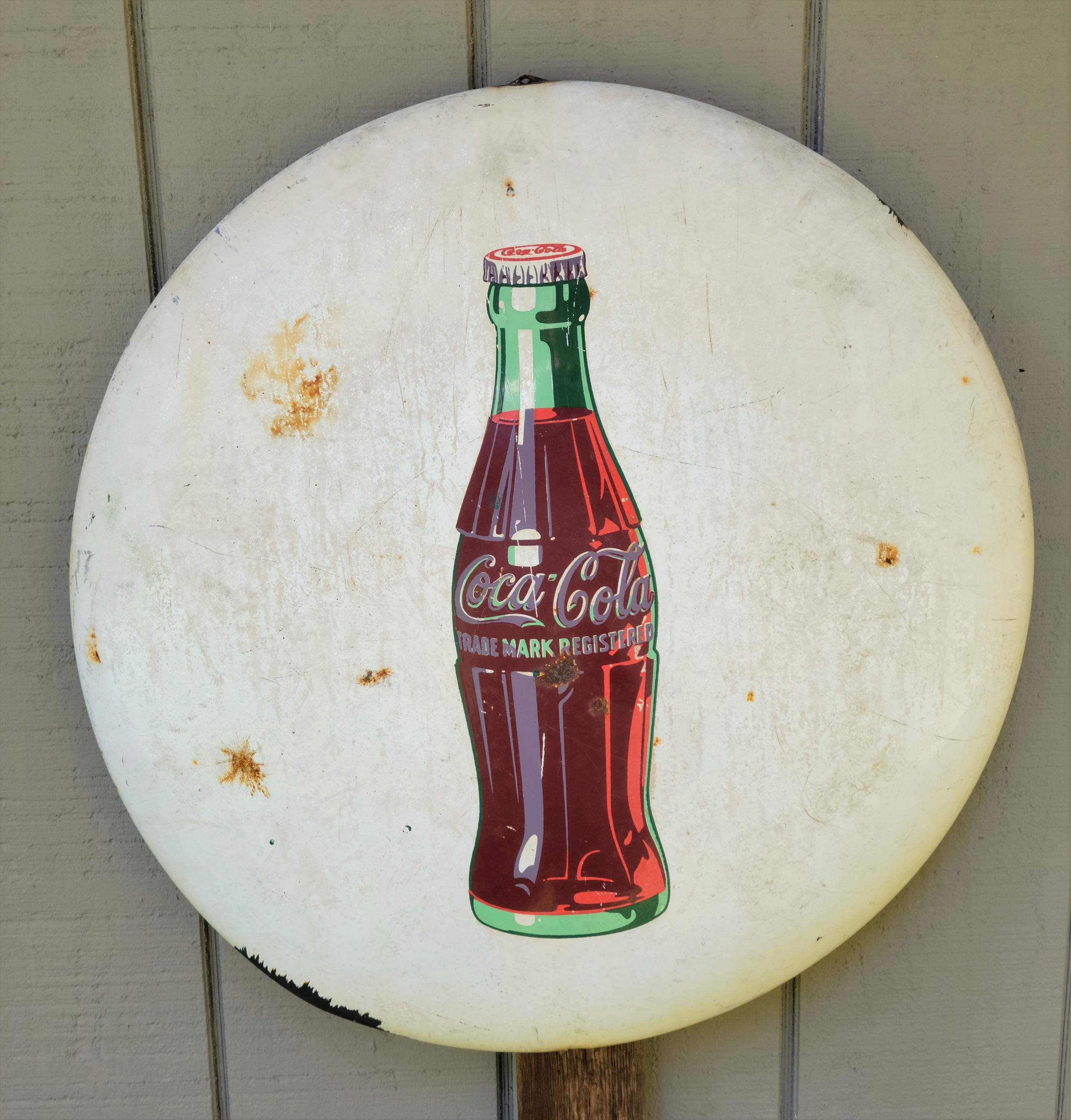 Coca Cola Button Sign - Etsy