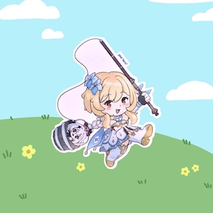More Friends of Teyvat! | lumine, farm sim, genshin, cute sticker
