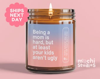 Mom Gift, Funny Candle, Gift for Her, Anniversary Gift, Mother's Day Gift, Wife Gift, Mom Gifts, Gifts for Mother, Funny Mom Candle MC-1203