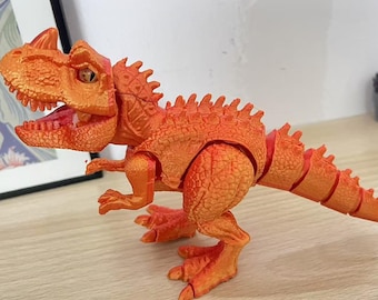 T-rex Articulated/flexi T-rex Dinosaur/moving Mouth/articulated