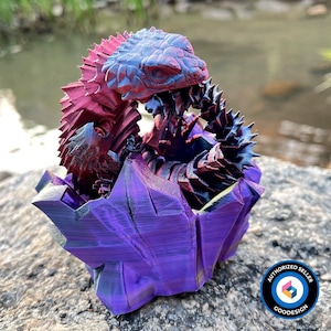 Armadillo Eidechse mit Basisgelenk / Geschenke für Kinder/Flexi Spielzeug/Gefühl Spielzeug/Geschenk zum Geburtstag/Bewegliche Gelenke/Flexi Reptil