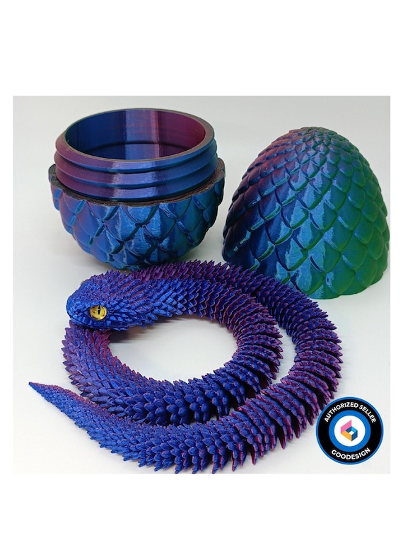 Articulated Bush Viper Snake With Egg /snake Figure/ Snake Egg /flexible Sensory Toy/dragon Snake/kids Toy/ Flexi Toys/customizable Snake - Etsy Articulated Bush Viper Snake With Egg /snake Figure/ Snake Egg /flexible Sensory Toy/dragon Snake/kids Toy/ Flexi Toys/customizable Snake - Etsy