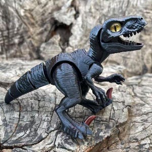 Dinosaure Flexi T-Rex/Bouche mobile/Jouet sensoriel articulé/Plusieurs couleurs disponibles Yeux personnalisés/Fabriqué sur commande/Jouet enfant/Cadeaux pour garçon, fille