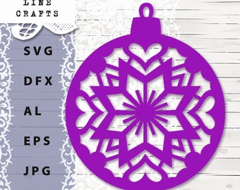 Christmas toy ornament svg craft files Cricut, Silhouette Cameo, Laser Cut designs, Instant Download, Digital Png Pdf Eps Ai do it yourself