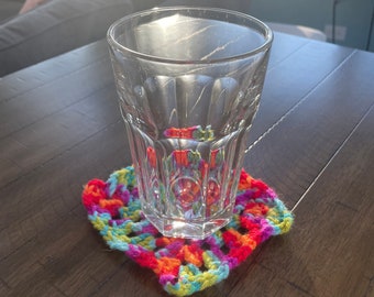 Crochet coaster