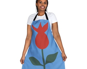 Apron, 5-Color Straps (AOP)