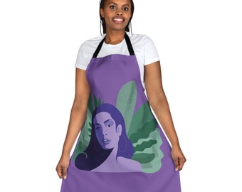 Apron, 5-Color Straps (AOP)