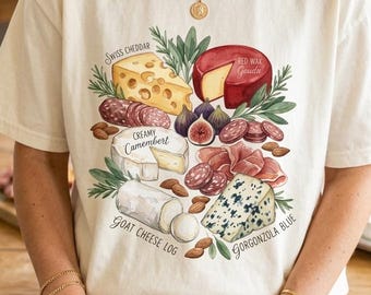 Cheese Lover Shirt T-shirt | Comfort Colors cheese design, Cheese Maker apparel
