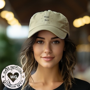 Baseball Hat Mockup Khaki Baseball Cap Mockup Khaki Cap Mockup Baseball Cap Template Baseball Hat Mock Ups Christmas Mockup Canva Mockups