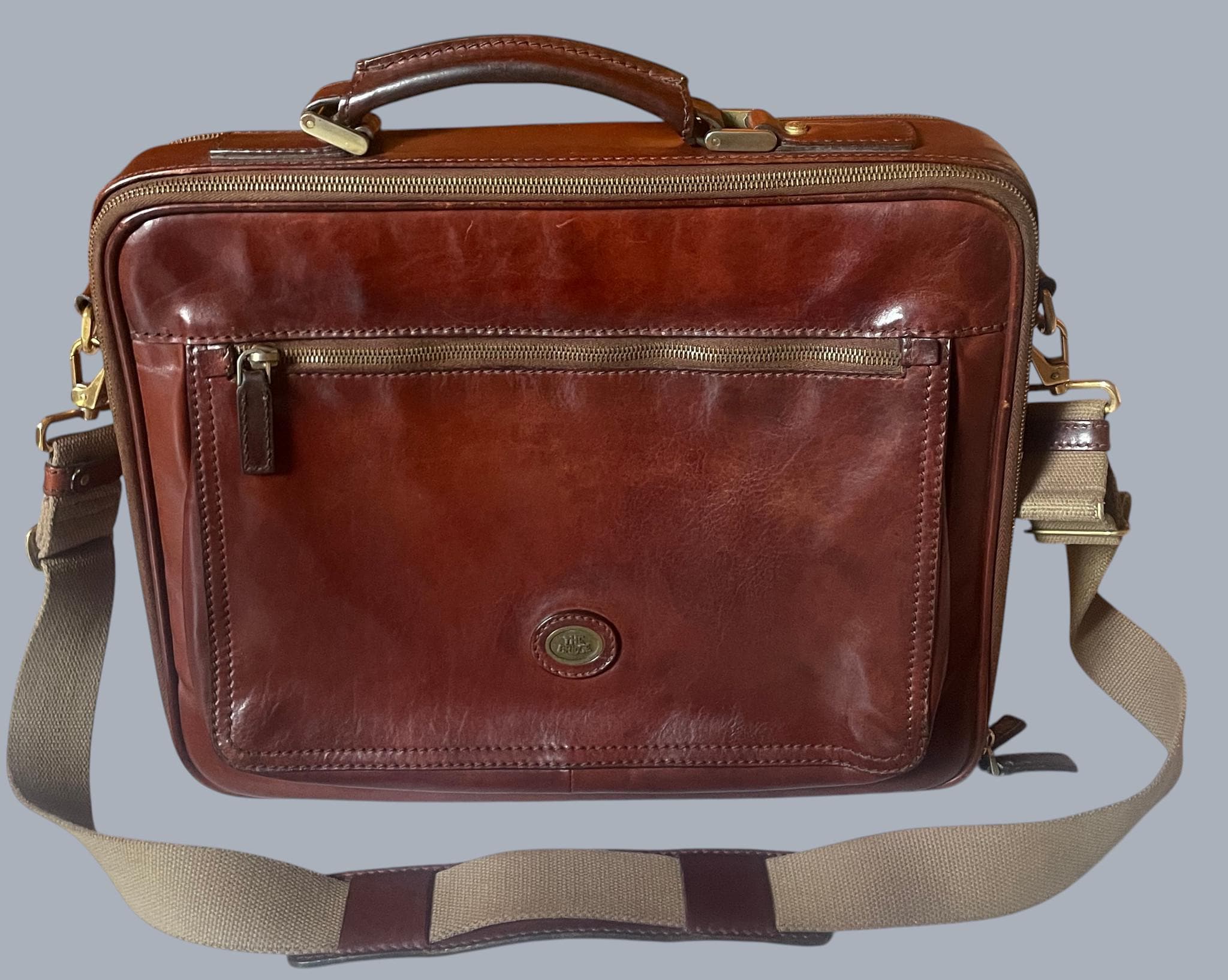 The Bridge ザブリッジ　レザーブリーフケース The Bridge Briefcase - Etsy