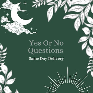Yes Or No SAME DAY DELIVERY