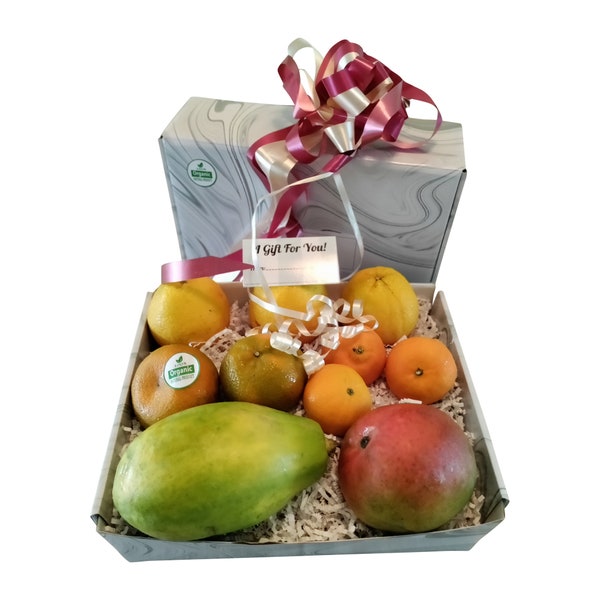 Organic Fresh Fruits| Fruits from the Farm| Delicious Fruits| Healthy Fruits| Gift for Health| Fruit Gift Box| Organic Fruit Gifts