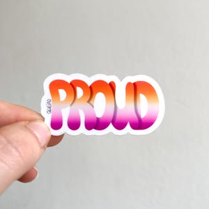 Lesbian Pride-sticker voor laptop Sticker voor LGBTQIA Pride-sticker cadeau voor sticker minnaar queer cadeau voor haar kousvuller