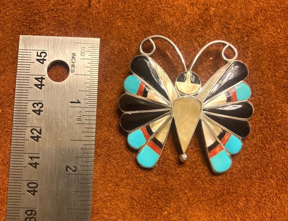 40 Gram Native American Zuni Honeybee Jasper Sterling Silver Ring 40 Gram Native American Zuni Honeybee Jasper Sterling Silver Ring