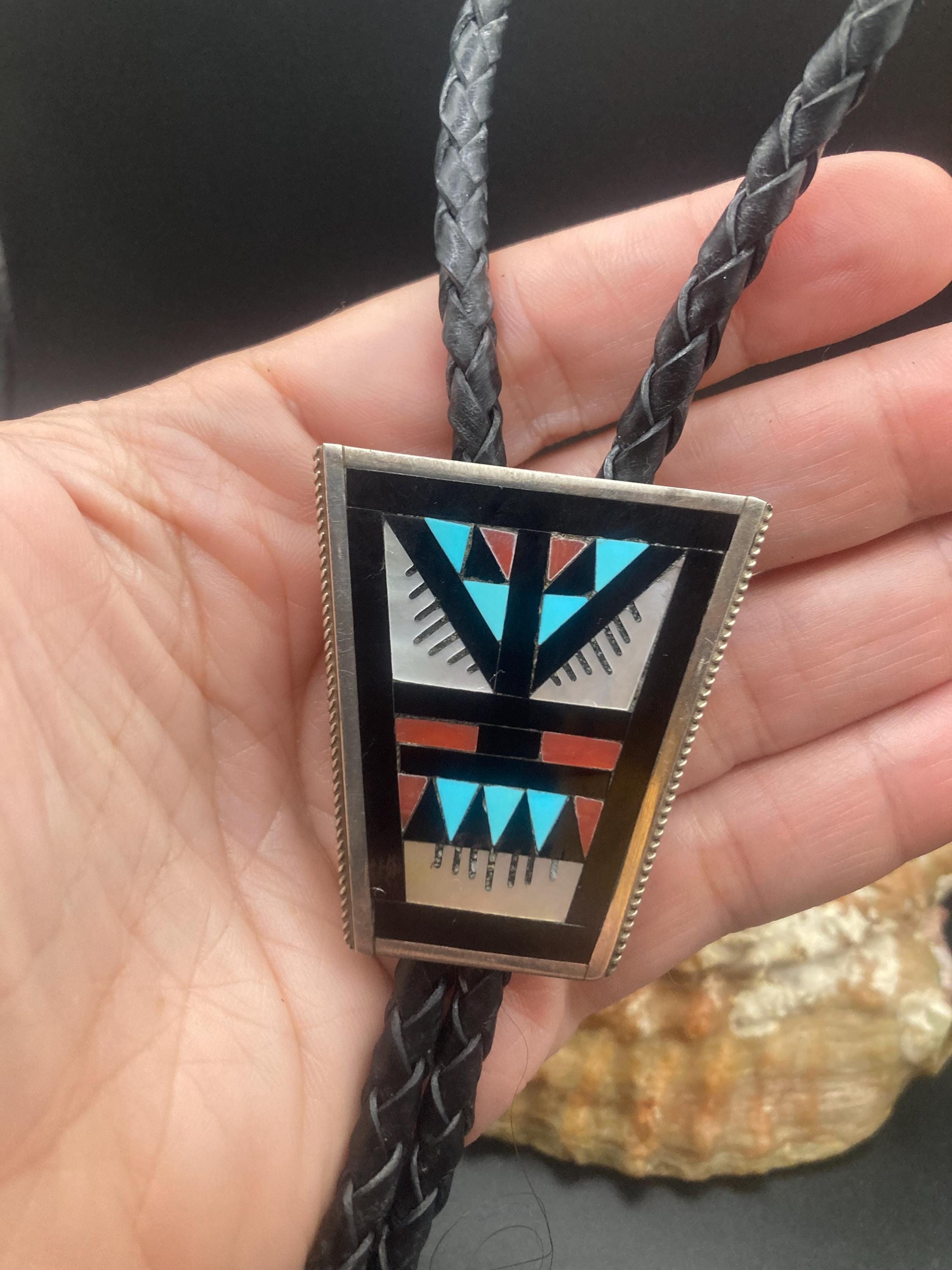 Zuni Bolo Tie - Etsy 
