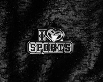I Love Sports Jockstrap Enamel Pin | LGBTQ+ Pride