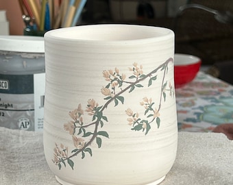 Home made porcelain mug