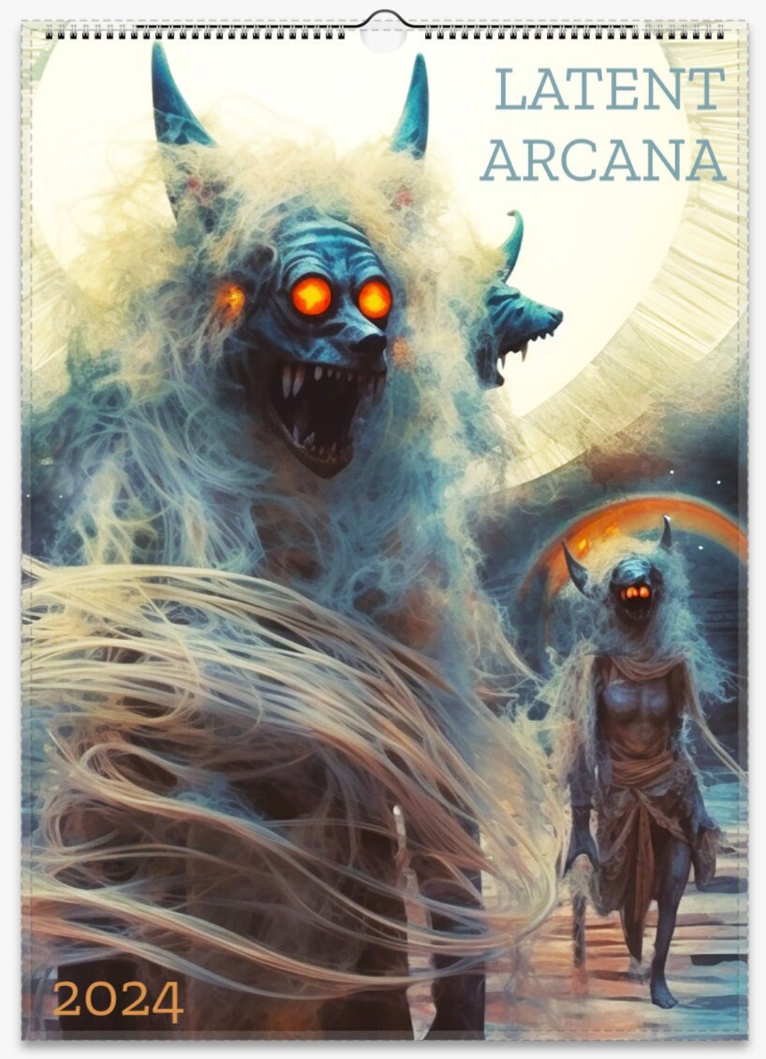 Latent Ghosts 2024 Calendar Etsy