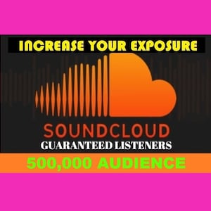 Promotion Soundcloud jusqu&#39;à 500 000 personnes pendant 7 jours