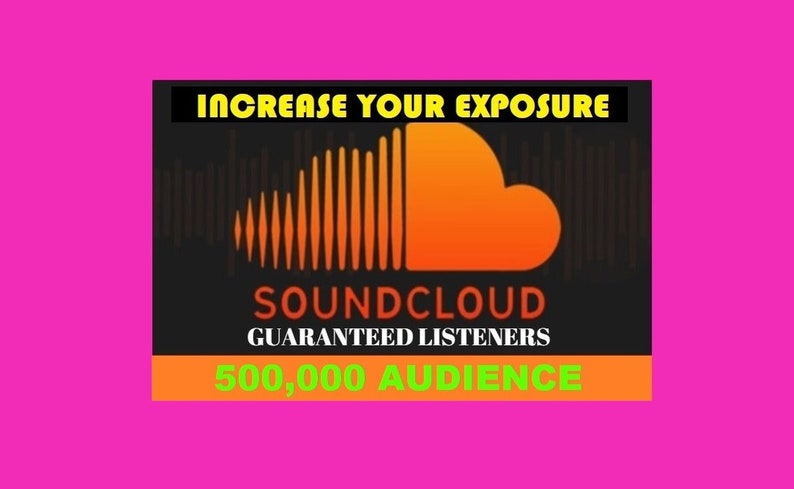 Soundcloud promotion to up to 500,000 audience size for 7 days image 1