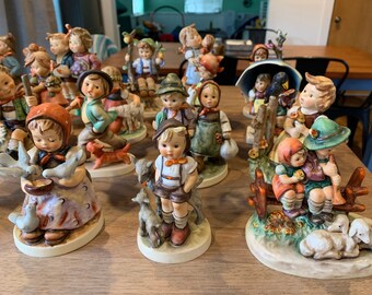 Vintage Hummel Figurines Exquisite Collection Perfect for Collectors