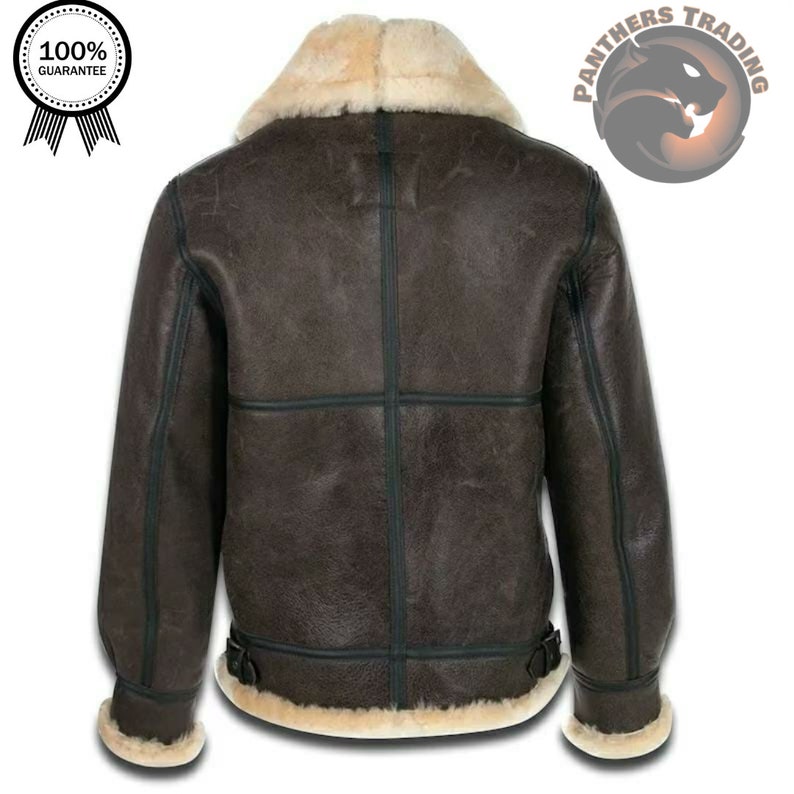 New Resident Evil RE 4 Remake Leon Kennedy Bomber Jacket B3 Bomber Genuine Leather Jacket image 3