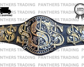 Custom Dollar HeavyWeight championship title replica Belt 2mm,4mm Brass Adult Size Gift for Him